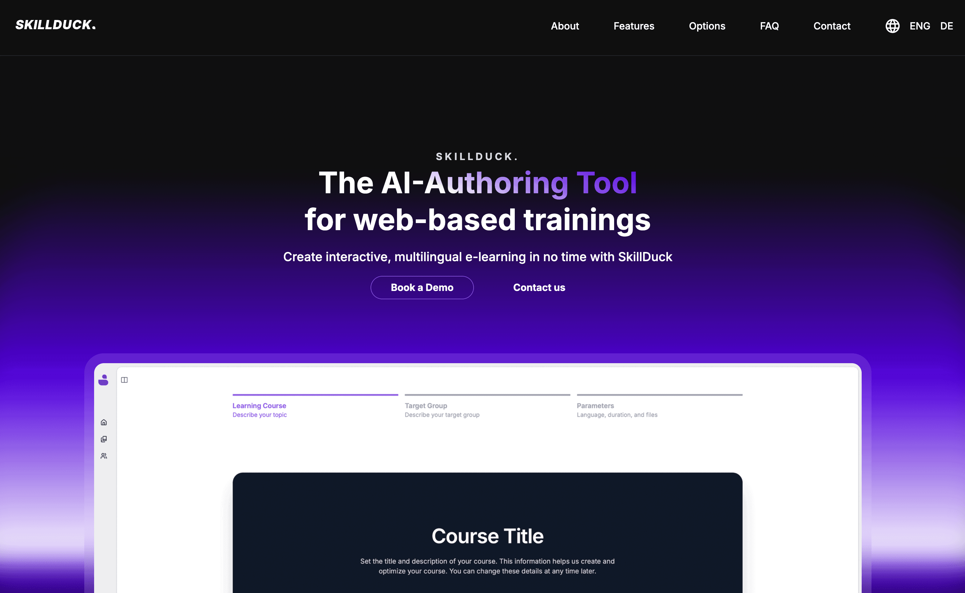 Course Crafter: LLM-basierte e-Learning Anwendung